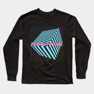 VIDEOCHRONIC Neon Retro Logo Long Sleeve T-Shirt